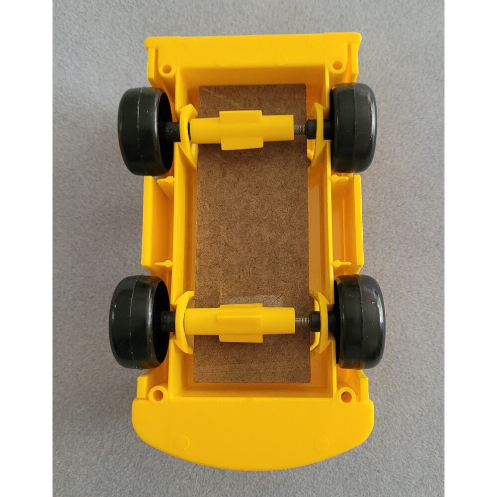 FISHER PRICE Little People Yellow Mini Bus-#141/Vintage 1988-Pampers Promotional - Picture 10 of 11